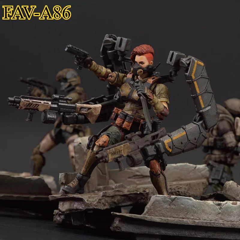 

В наличии оригинальный блок кислотной дождевой войны 88 FAV-A86 FAVA86 Moira Reprint Soldier 1/18 Коллекция игрушек в подарок