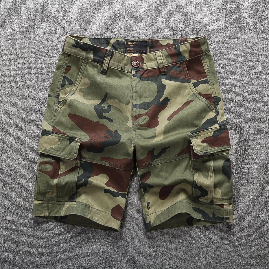 Shorts de camuflagem masculino, calção tática masculina, calça curta camo, moda verão