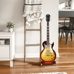 Guitar Stand Display Wooden Shelf Electric Detachable Tool Guitars Floor Household