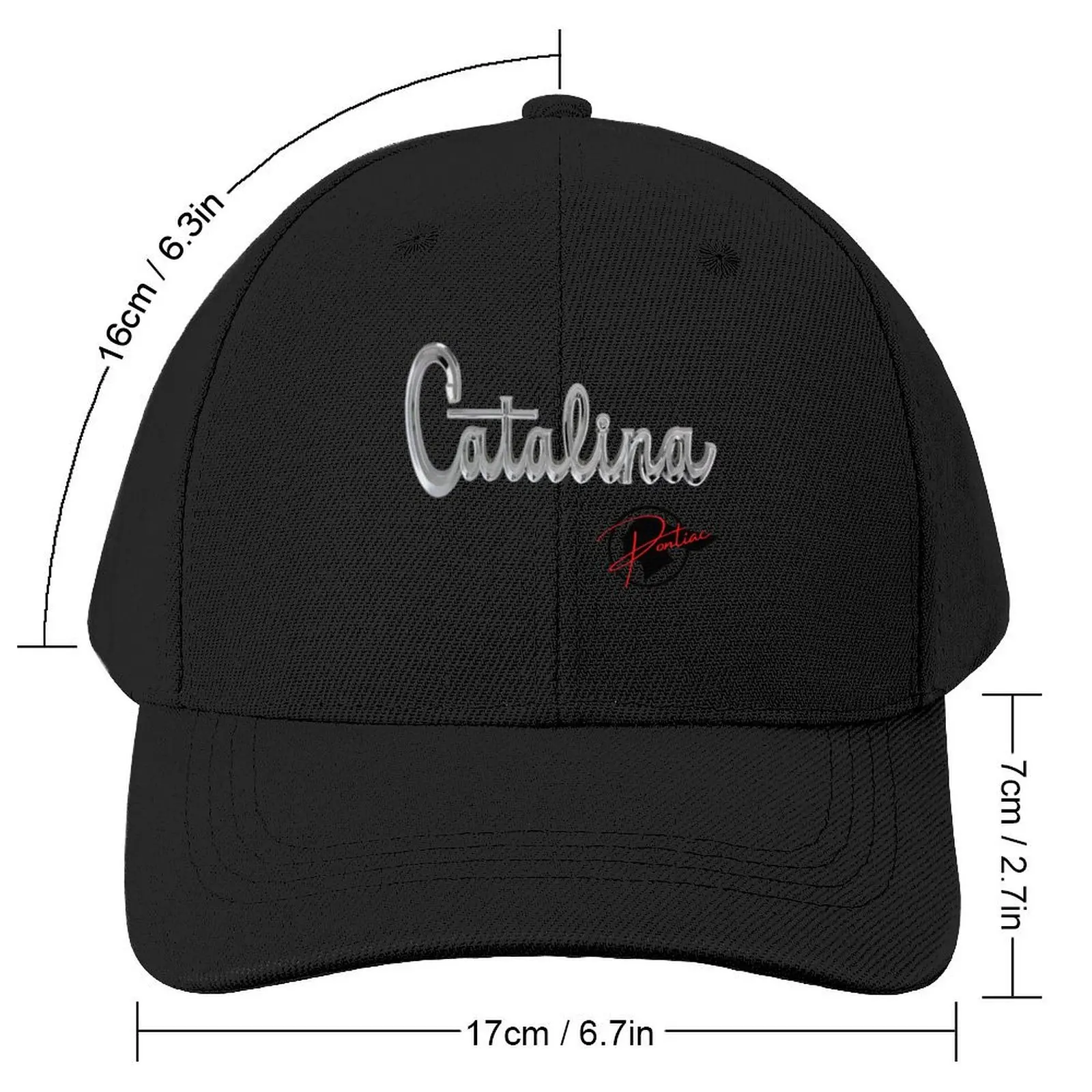 Pontiac Catalina Shirts and more Baseball Cap foam party Hat black For Men Women's