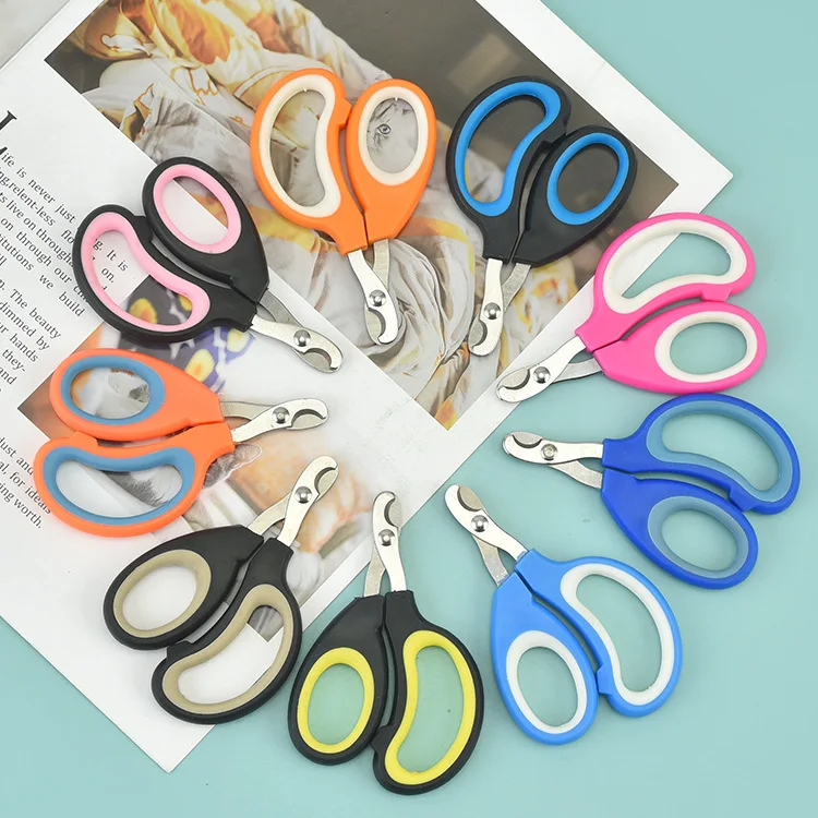 Cortauñas manual Lina para gatos, perros y cachorros, para el cuidado y belleza de las uñas.