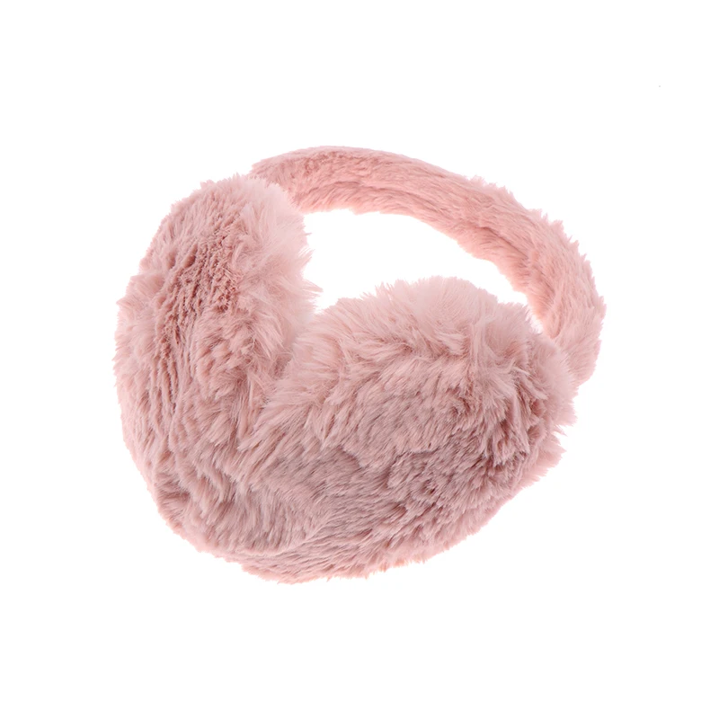 Bonito glitter gato orelha earmuff macio pelúcia mais quente inverno quente para mulheres moda sólida earflap ao ar livre proteção contra frio capa de orelha