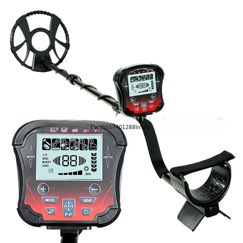 Handheld Underground Metal Detector Portable Outdoor Treasure Detecting Tool