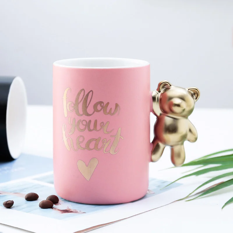 Creative Nordic Gift Breakfast Cup Coffee Cup Little Bear Cup