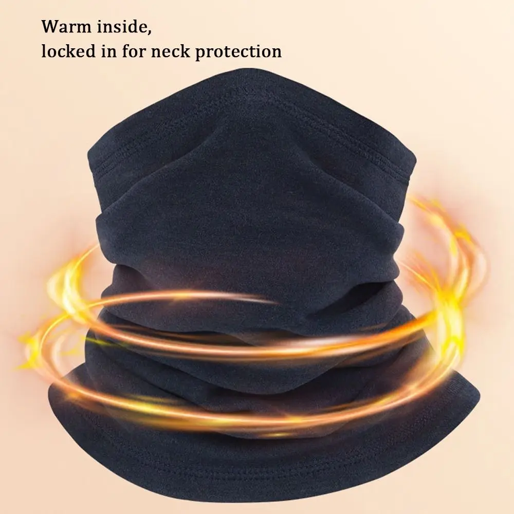 

Winter Polar Fleece Fleece Neck Tube Warm Windproof Sport Scarf Outdoor Sports Multifunctional Ski Balaclava