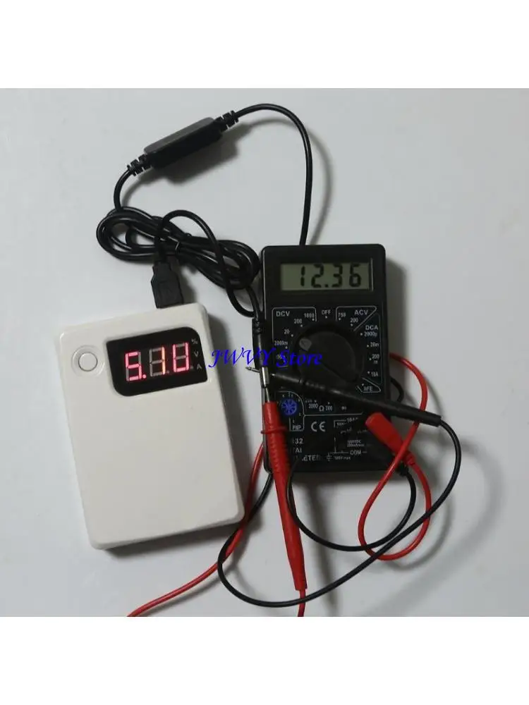 573A 5.5 x 2.1mm USB Step Up Converter Cable DurableDC 5V to for DC 12V Power