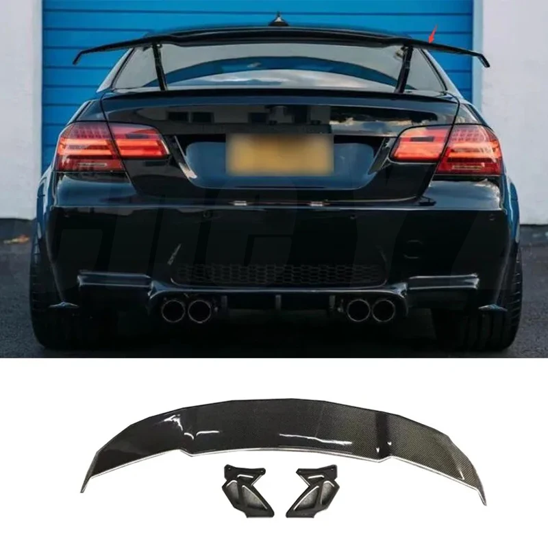 For BMW 1234567Series E92 E93 F30 G80 M2M3M4M5 2-4Door 100%Real Carbon Fiber ABS Highquality Rear Spoiler Trunk Lid GT GTS Style