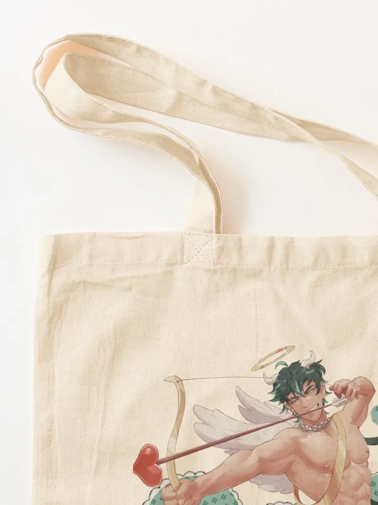 Valentine's Day with Thomie, Background Ver. Tote Bag reusable grocery bags Women's shopping bag Beach bag