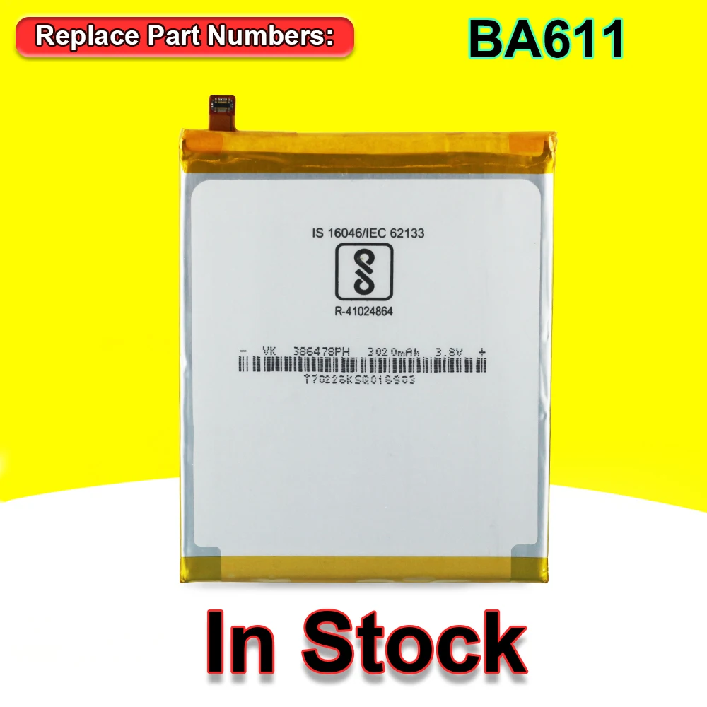 100% New BA611 High Quality Battery For Meizu M5 M611Q M611 M611H  Mobile Phone In Stock Fast Delivery Free shipping