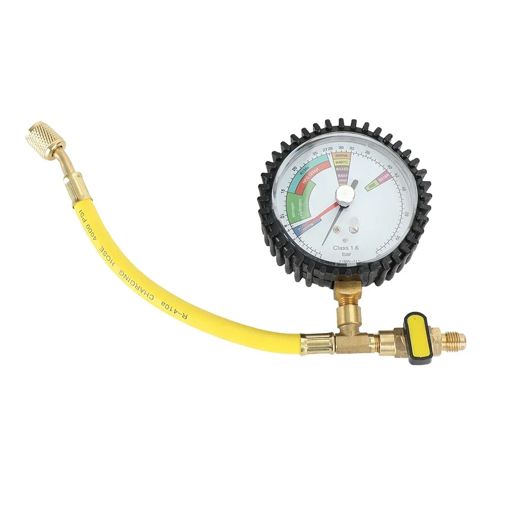 Imagem -02 - Condicionado Nitrogênio Pressure Tester Hvac Pressure Gauge Tools Regulador para R134a R22 R407c R410a ar