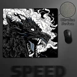 45x40CM Wolf Gaming Mouse Pad Ultrafine Surface Balance E-Sports Mousepad Gamer Professional Premium Computer Mouse Mat Deskmat