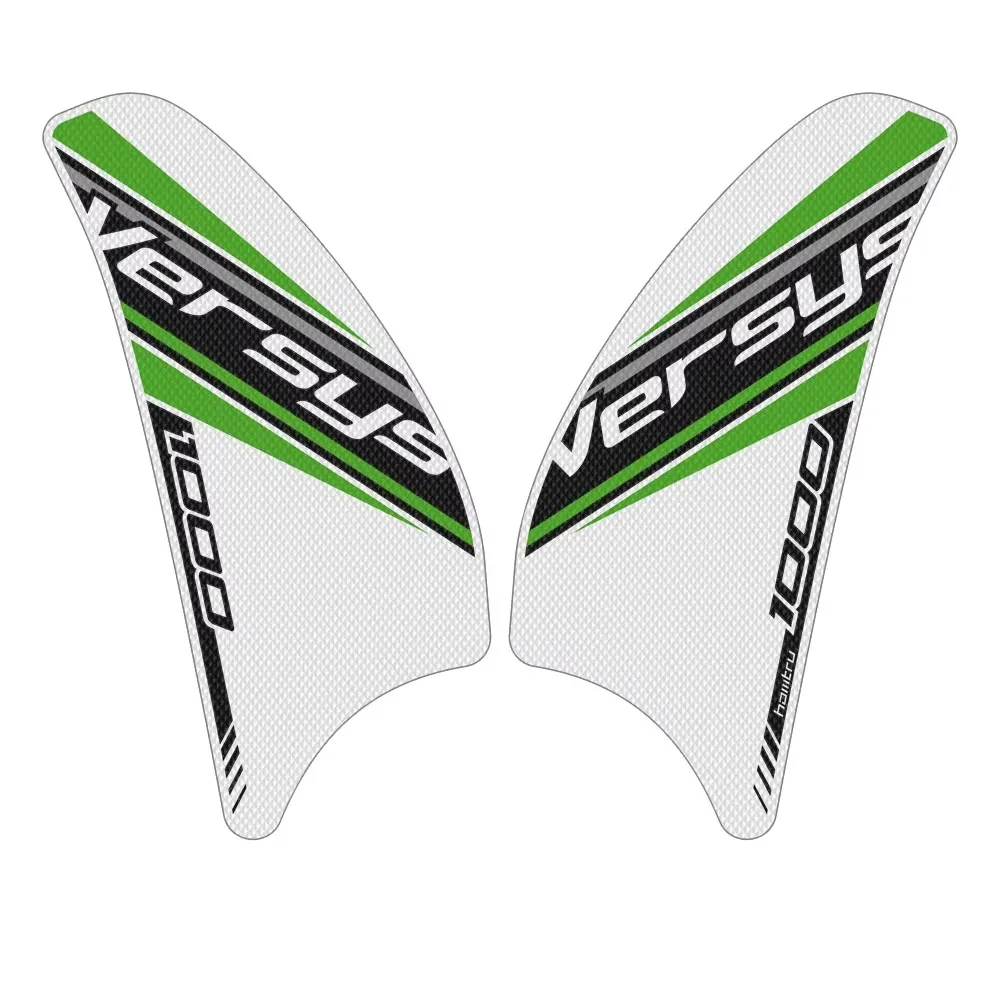 For Kawasaki VERSYS 1000 2016-2022 Motorcycle sticker Motorcycle Side Tank Pad Protection Knee Grip Anti-slip