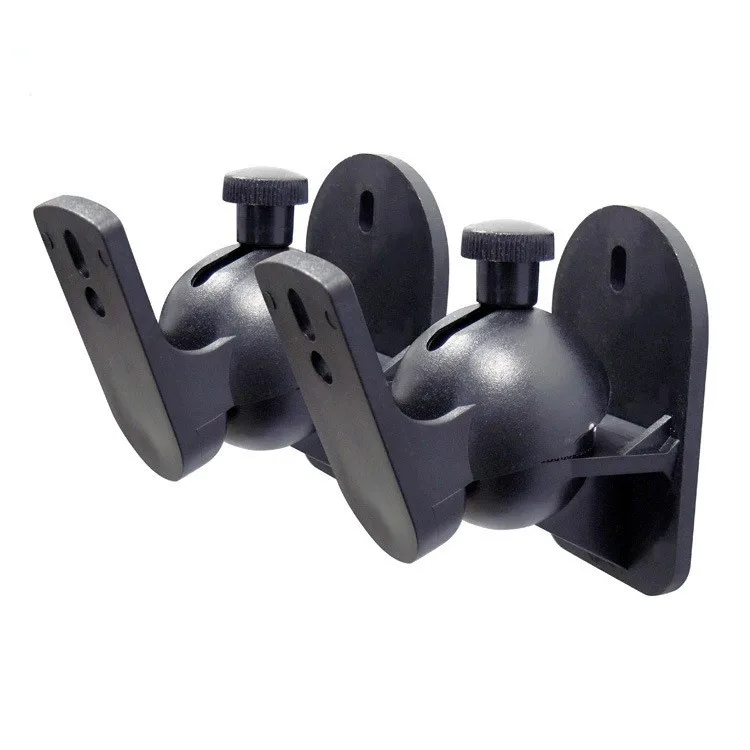 (1 Par) Universal Surround Titular Speaker Bracket Wall Mount Tilt giratória titular Stand S03