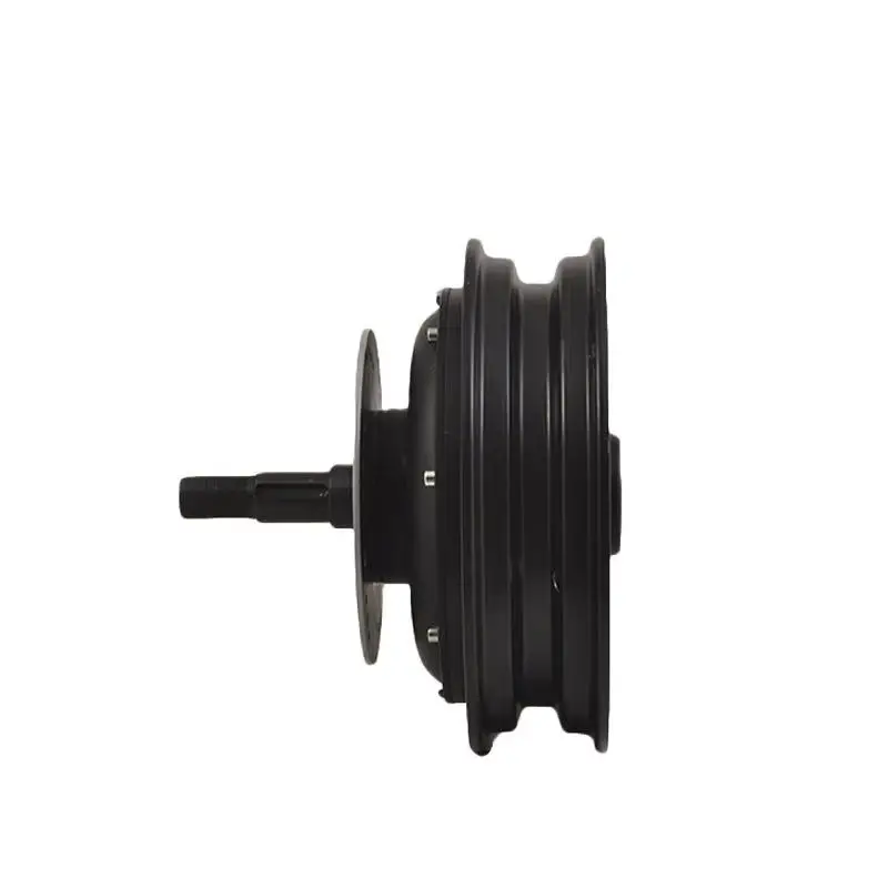 QS205 10inch 3000W Single Shaft In-Wheel Hub Motor for Electric Scooter Trike Or Cart High Power Wheel Drive System