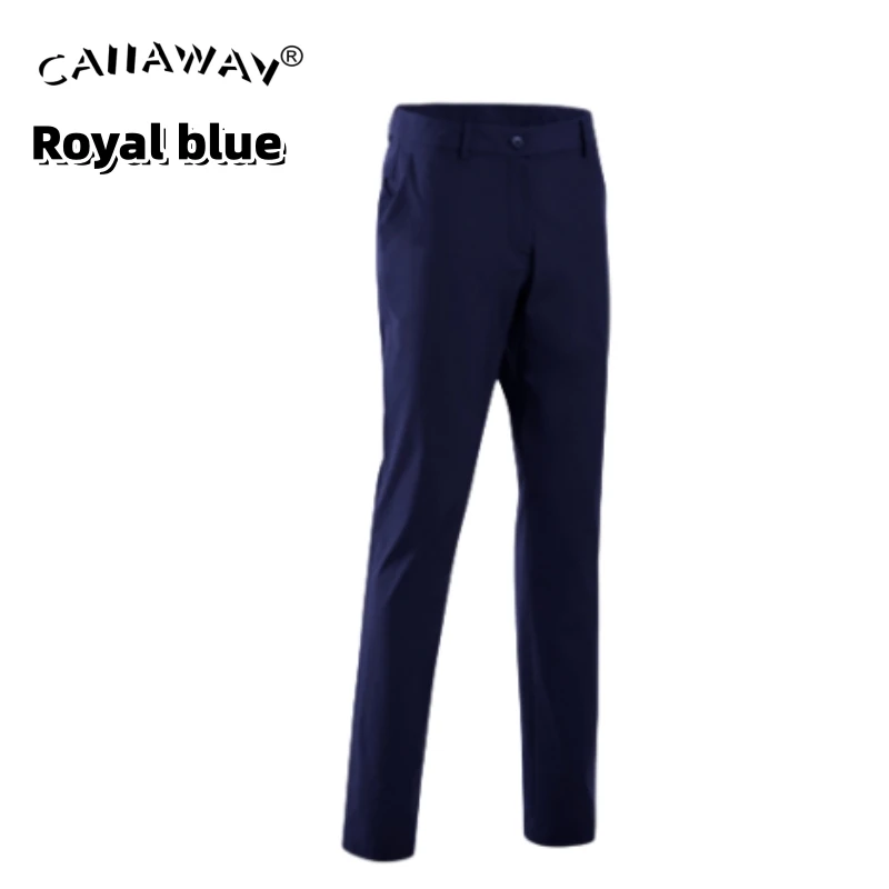 CAIIAWAV Golf Men\'s Summer Sports Pants Breathable Quick Dry Elastic Trouser Slim Fit Trousers Golf Tennis Sports Trousers