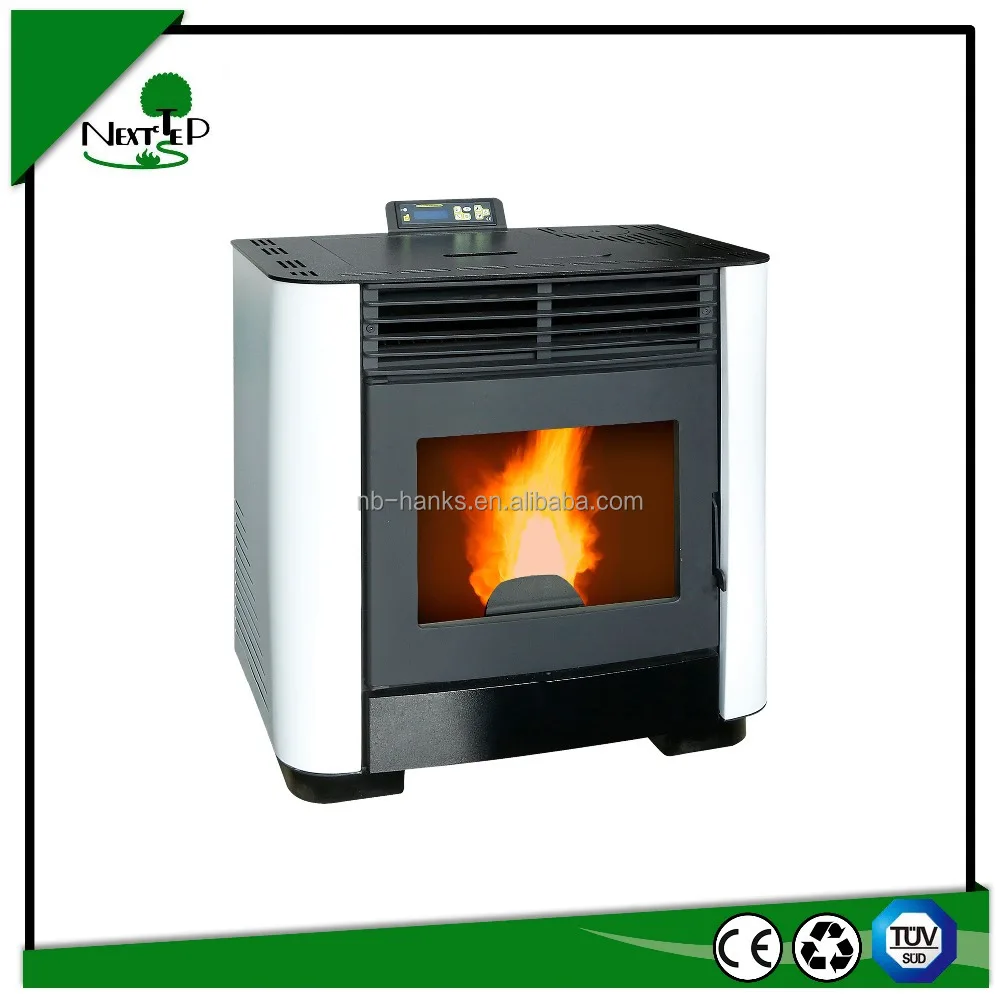 green power auto-feeding and auto-ignite pellet fireplaces 9KW with WIFI