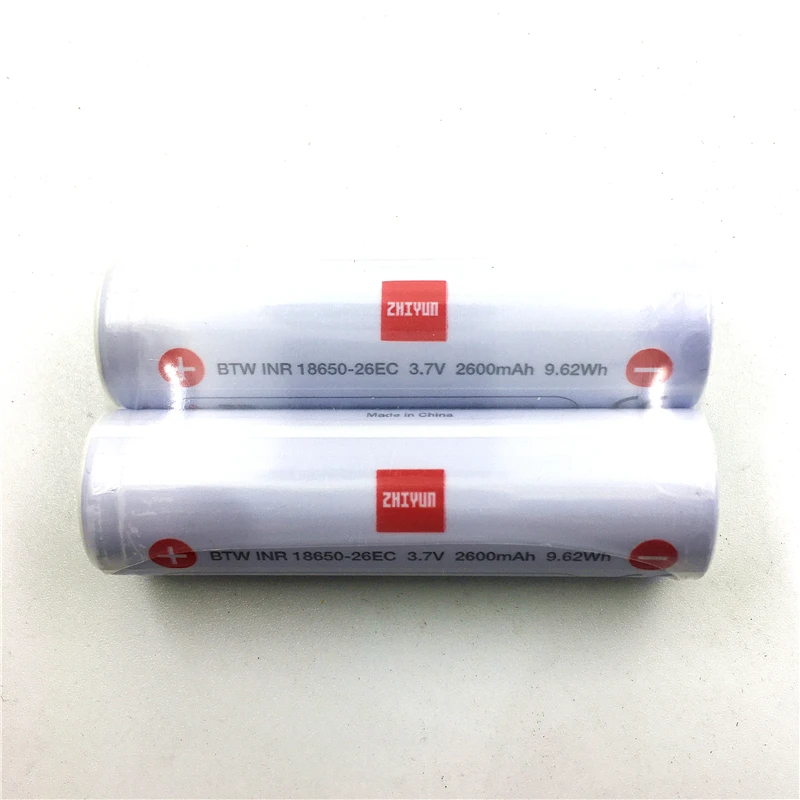 2PCS  18650 2600mAh Lipo Battery For Zhiyun Weebill Lab / S Stabilizer Gimbal Spare Parts Accessories