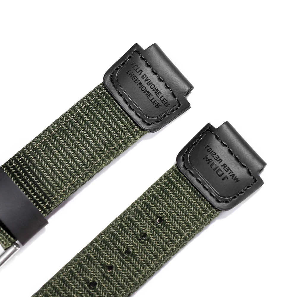 Nylon for Casio for F-91W W-800H Watch Band SGW400 F91W F84 F105/108/A158/168 AE1200/1300 18mm Cowhide Strap Men Women Bracelet image 3