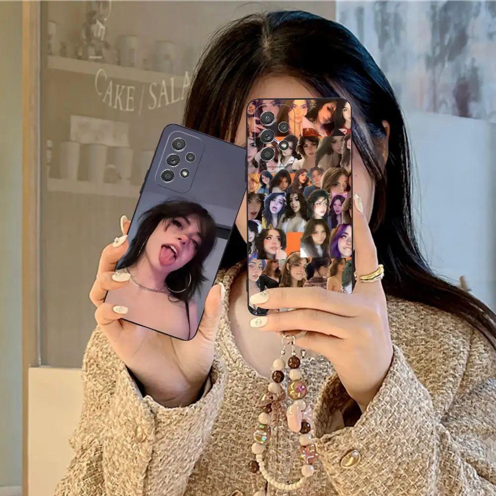 Hannah Owo Matte TPU Mobile Phone Case for Samsung Galaxy M55 54 42 35 34 33 32 23 22 15 14 13 12 F55 5G Colorful Cover