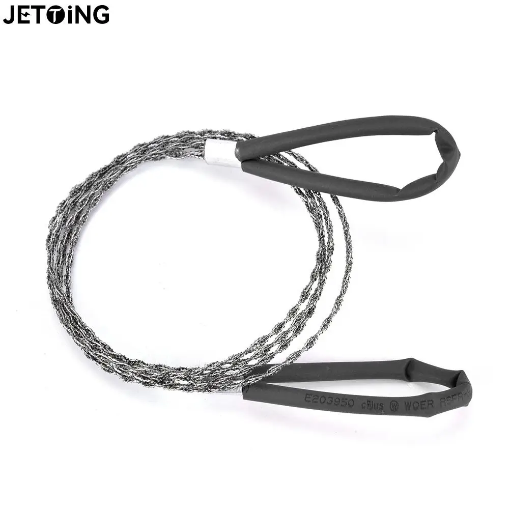 Taşınabilir pratik acil Survival dişli çelik tel kitleri seyahat araçları açık kamp yürüyüş manuel el çelik halat testere