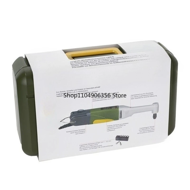 Для Германии PROXXON мини-волшебная коленчатая дрель с длинным горлышком, портативная высокоскоростная коленчатая дрель LWB/E [28492]