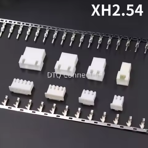 10sets XH2.54 2.54mm Wire Cable Connector XH Plug Male &amp; Female JST Aerial Docking for Battery Charging Cable DIY
