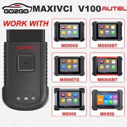 Autel MaxiSYS-VCI 100 Wireless Diagnostic Interface MaxiVCI V100 For MS906BT/MK908P/Elite/MS908 Maxisys Bluetooth Connector