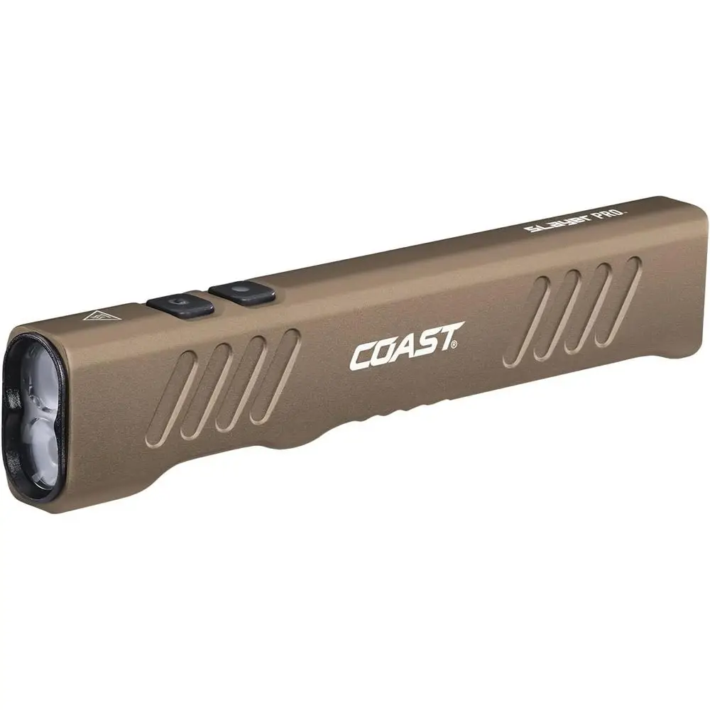 

1150 Lumen USB-C Rechargeable LED Flashlight with Spot/Flood, Memory, and Key Clip
