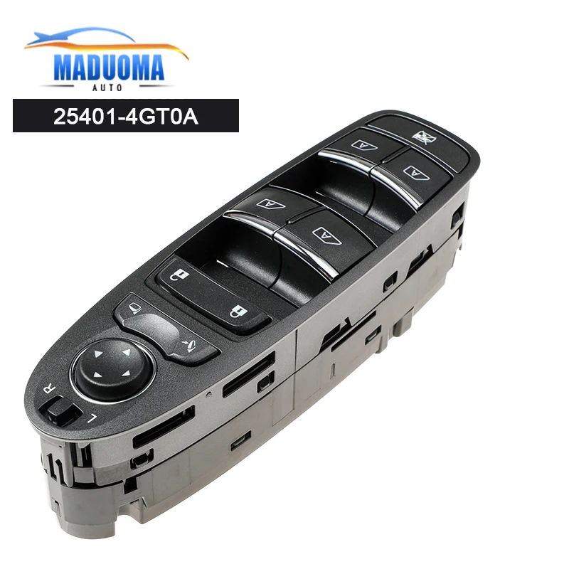 New Car Accessories Hight Quality Window Switch  25401-4GA7A 25401-4GA6A 25401-4GT0A 254014GT0A For Nissan Infiniti folding