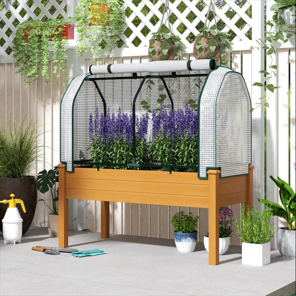 

Raised Garden Bed/Garden Bed、 Galvanized Planter， for gardens, balconies, and patio,Planter Raised Beds