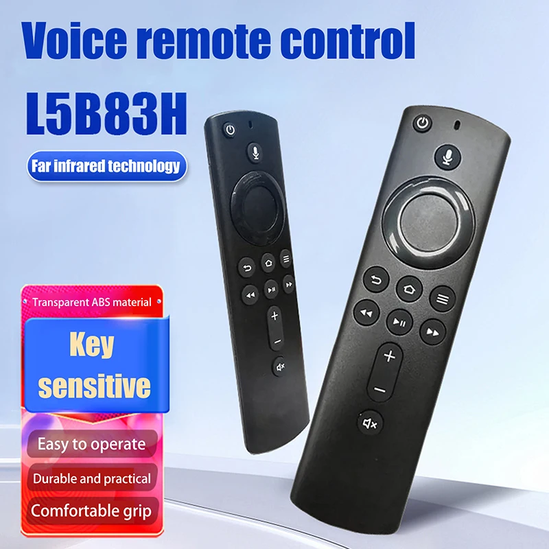 L5B83H Bluetooth-compatible Voice Remote Control (2nd GEN) With Power And Volume Control Fit For Voice Fire TV Stick 4K