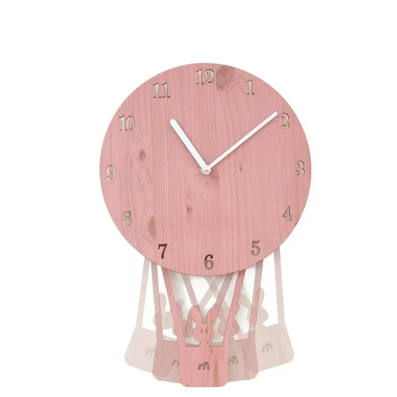 

Swinging creative wall clock, simple clock in the living room, lovely wall clock in the quiet bedroom
