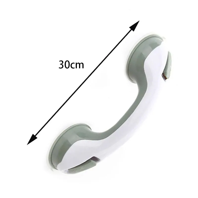 KOOJN 2pcs Strong Suction Cup Handle Bathroom Armrest Without Punching Toilet Safety Handle Elderly Toilet Anti-skid Railing