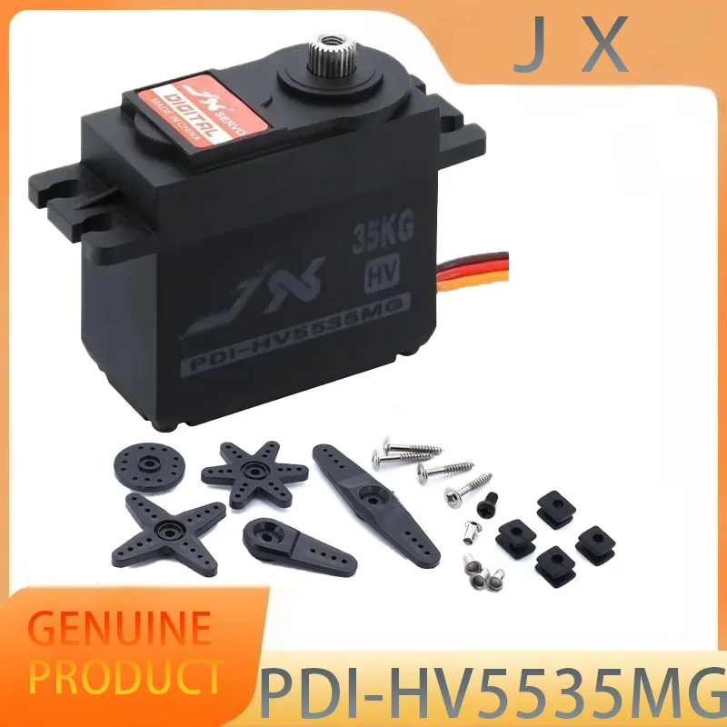 

​JX RC Servo PDIHV5535MG 35KG Digital CoreBrushed Metal Gear Digital Servo for 1/8 1/10 RC Car