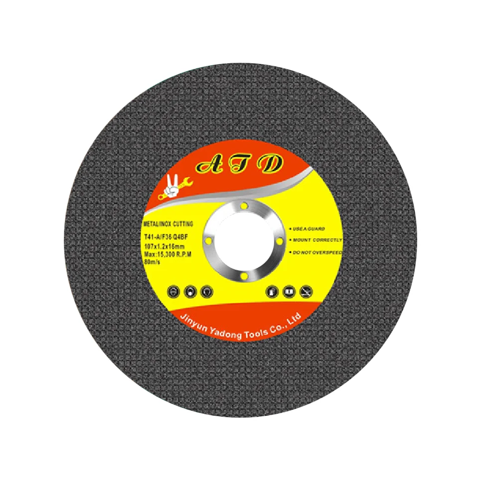 1-3 Pcs 100 Type Angle Grinder Cutting Disc 107 Double Mesh Ultra-thin Metal Stainless Steel Resin Grinding Disc Grinding Disc