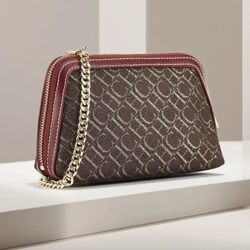 

2026 New Vintage Crossbody Bag Light Luxury Chain Shoulder Bag Fashion Casual Women‘s Tote Handbag Brand Original