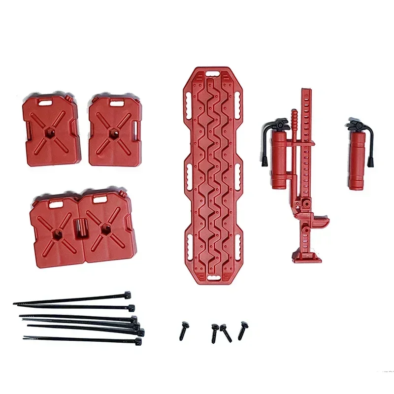 Maßstab 1:10 Dekoration Zubehör Kraftstofftank Kofferraum Organizer Box Garage Dekor für RC Auto SCX10 TRX4 TRX6 YK6101 WPL D12 C24 MN99S