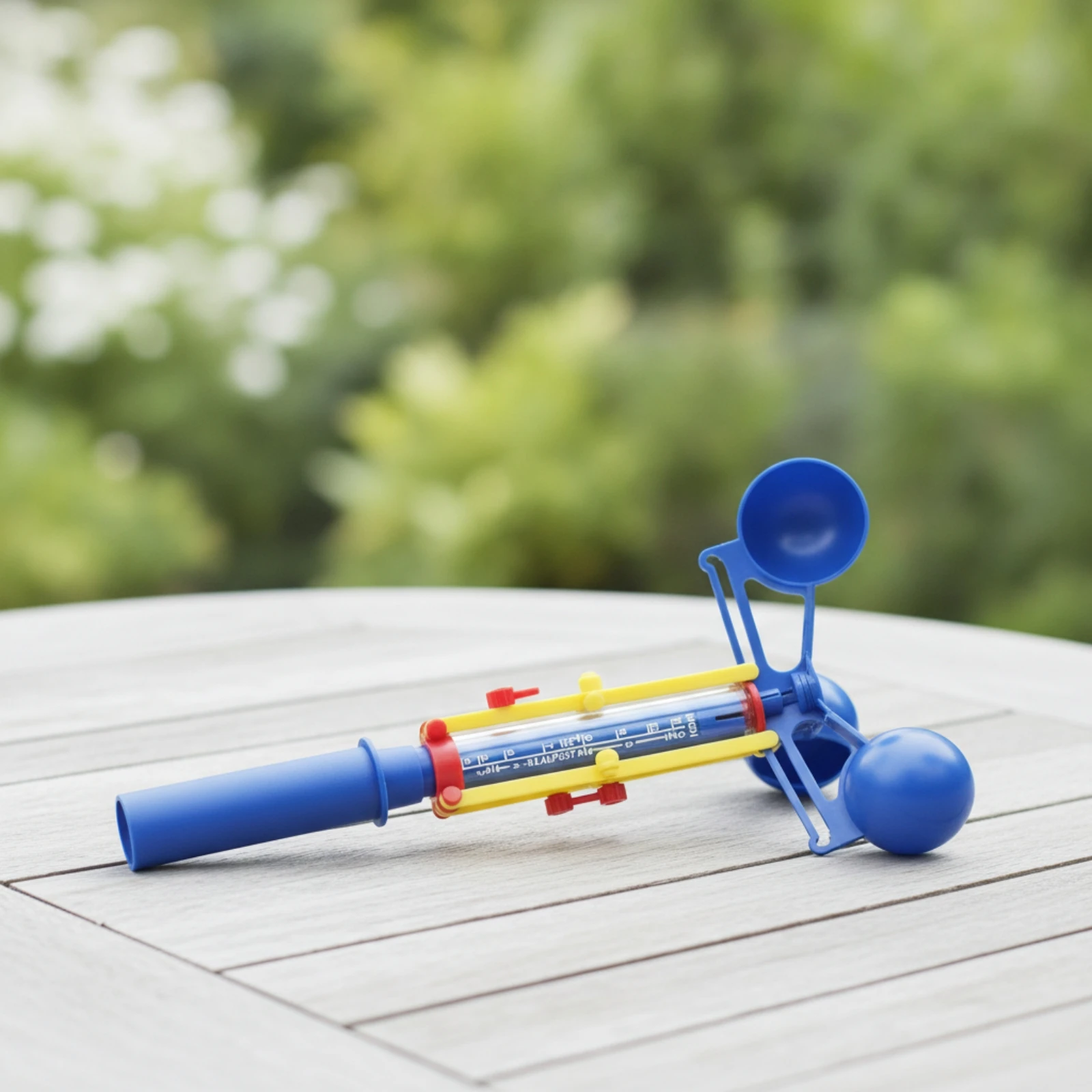 Handheld Anemometer Analog Cup Anemometer Wind Measuring Device Lightweight Instrument Portable for Students, Science Class