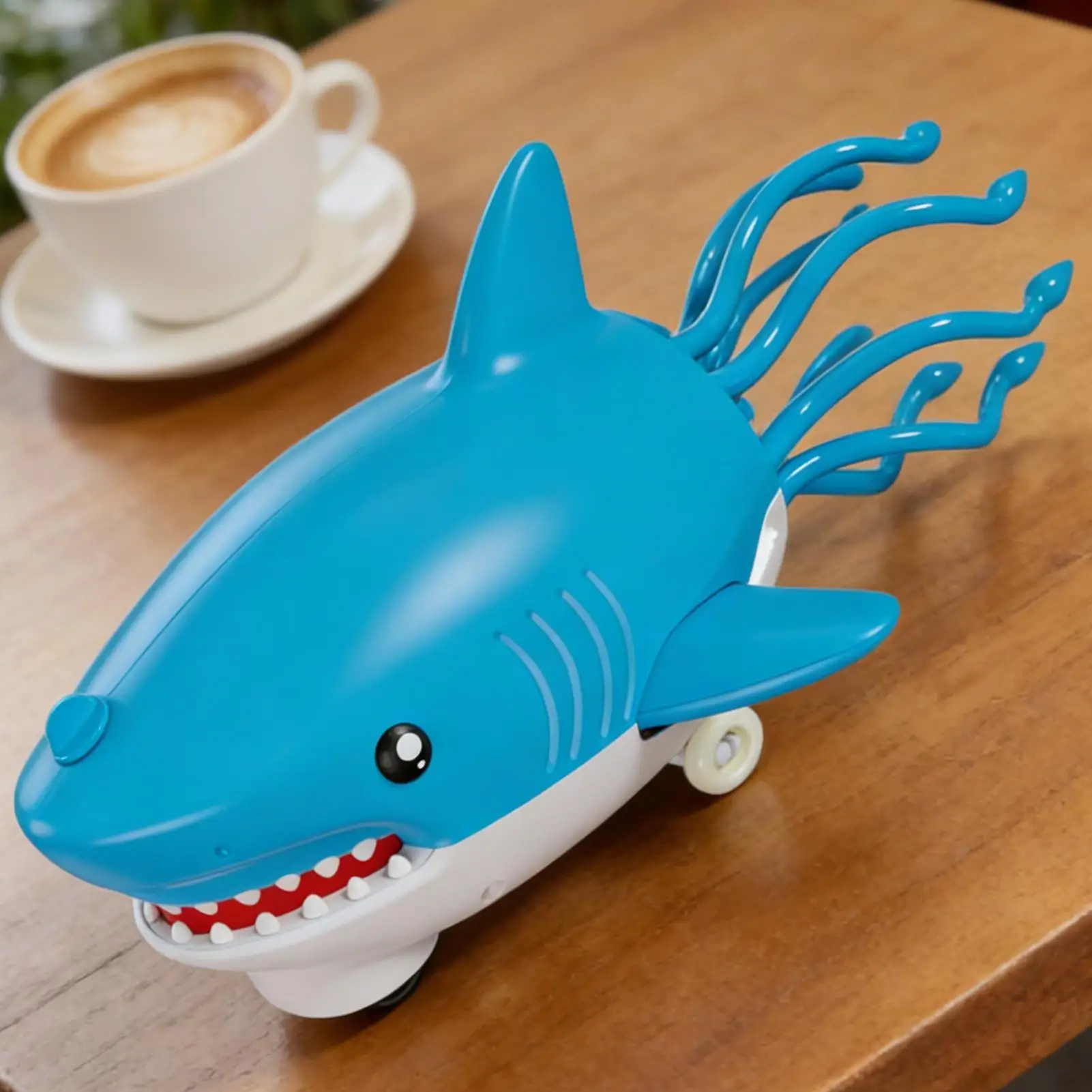 

Танцующая игрушка-акула, светящаяся кукла в форме акулы, игрушка-пустышка в виде животного для семьи, детей, вечеринки для мальчиков, в помещении, детского сада, дома, дня рождения