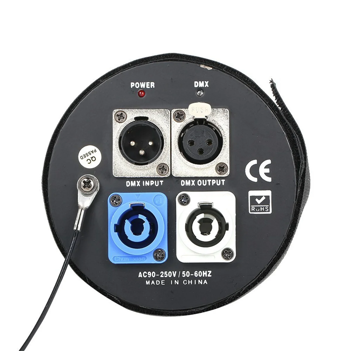 Amplifier 1Pc 6 Port DMX Splitter and Amplifier Output 512X 6 Channels for Dj Disco Stage Light Control EU Plug