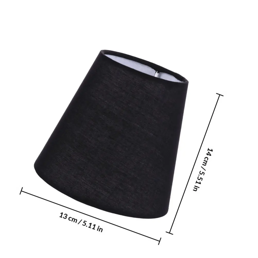 3Pcs Cloth Lampshade Elegant Fabric Lamp Cover Enhances Room Warmth Mood Protection Against Dust Bedroom Living Room Lamp