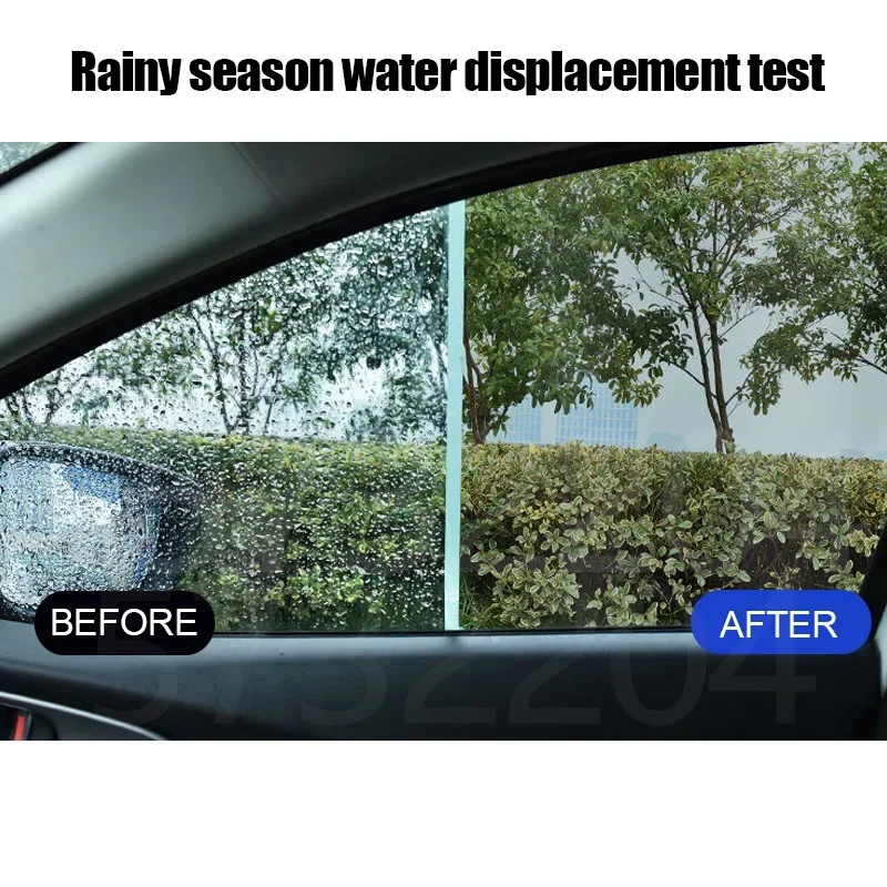 Car Glass Anti-Rain Spray Auto Water repellent Coating Agent Waterproof Rainproof Anti-fog Glass Cleaner Auto Windshield Clear