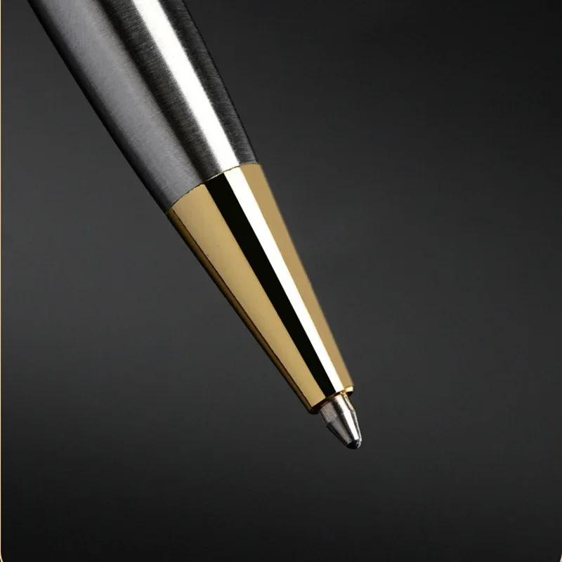 1 High-end Metal Ballpoint Pen Business Signature Writing Gel Pen Ballpoint Pen Student Practice Pen Writing Stationery