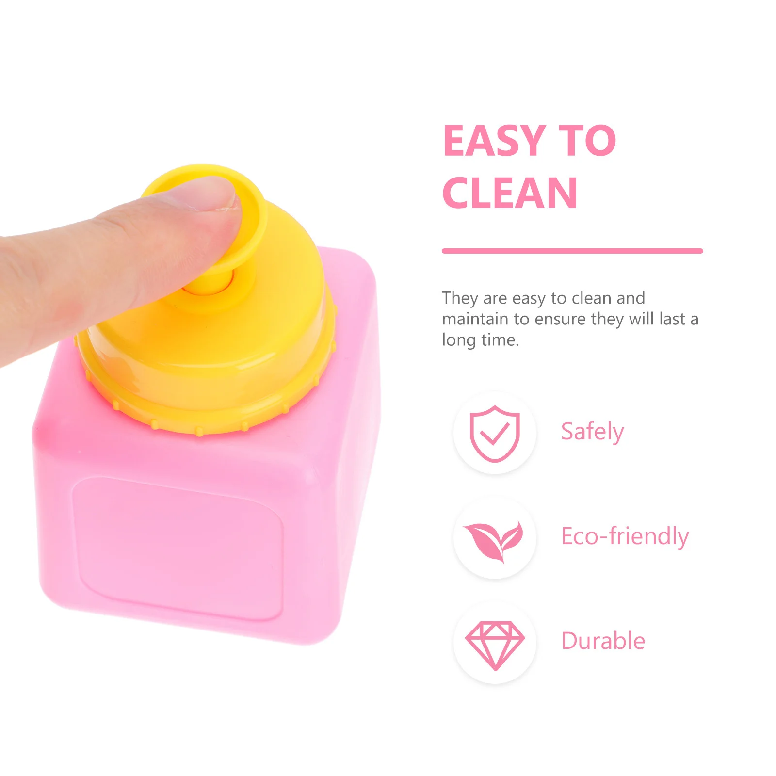 大容量プレスタイプマニキュアボトルワイドマウスマニキュアリムーバー収納旅行液体ホルダー空のポンプディスペンサー