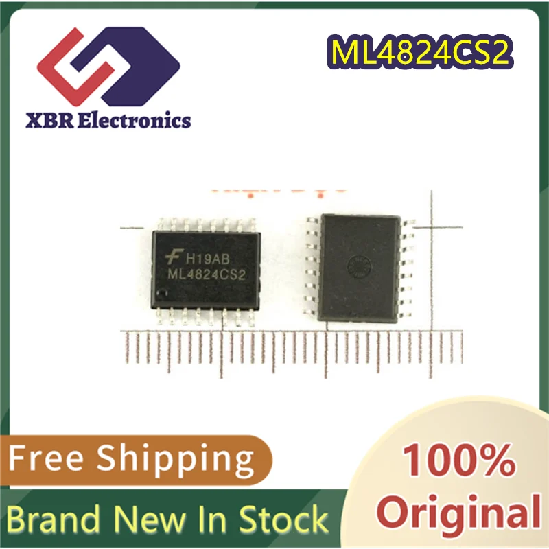 

(10/50 pieces) ML4824CS2 ML4824 LCD power chip SOP-16 New original electronics Spot free shipping