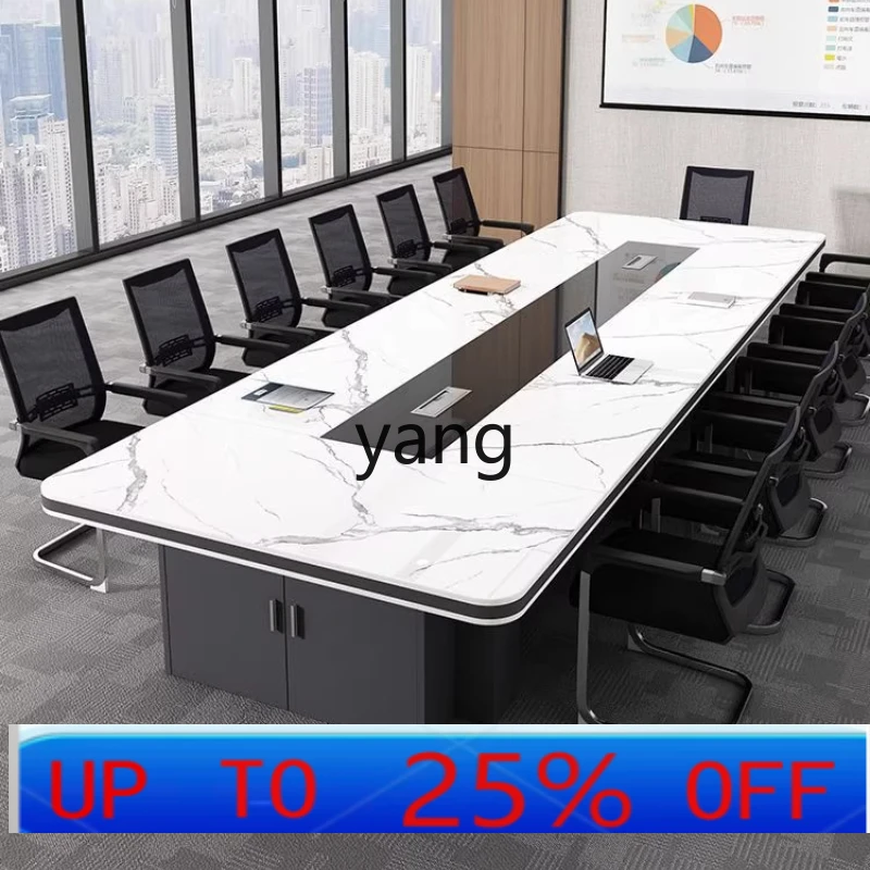 

Современный простой стол для переговоров LTT, большой офисный стол и стулья, многофункциональный светлый стол для переговоров из ПЭТ