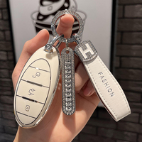 TPU Car Remote Key Case Cover Protect Shell Bag For 2021 FAW Bestune T77 T77pro New B70 Buckle T55 T33 T99 Accessories