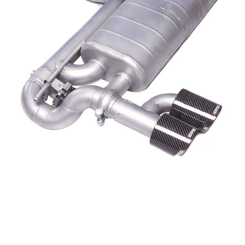 GFC brand for the 2014 BMW X5 3.0T F15 304 stainless steel Catback high-performance variable valve exhaust with muffler and tips view 6