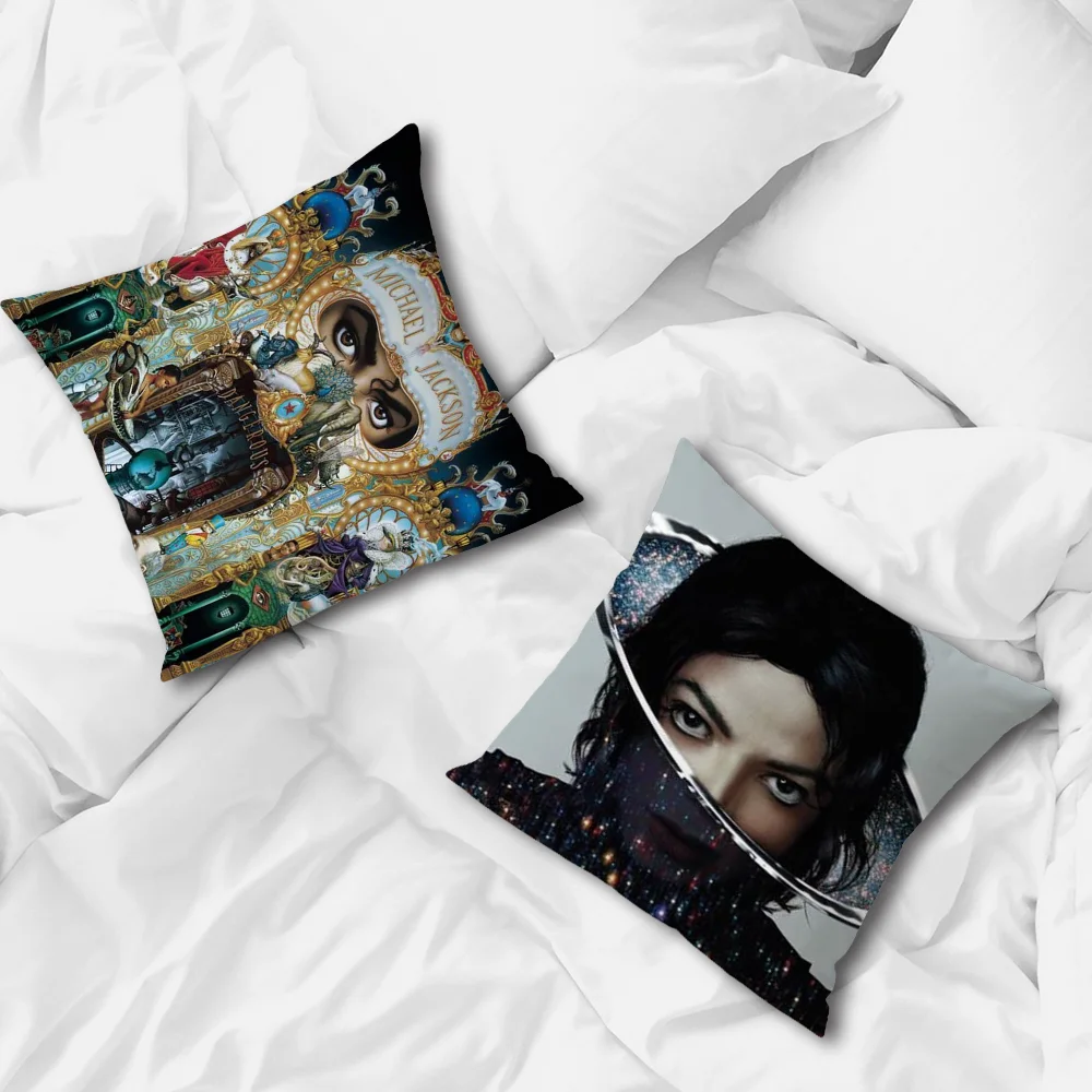 Michael J-Jackson cushion cover Home Room Sofa living Coffee Shop Car PillowCover Office