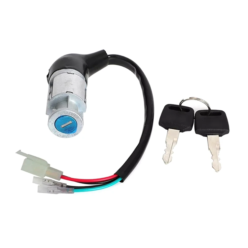 AU04 -For Honda Spree NQ50 1984-1987 Motorcycle Ignition Start Switch Cylinder With 2 Keys Electric Door Lock